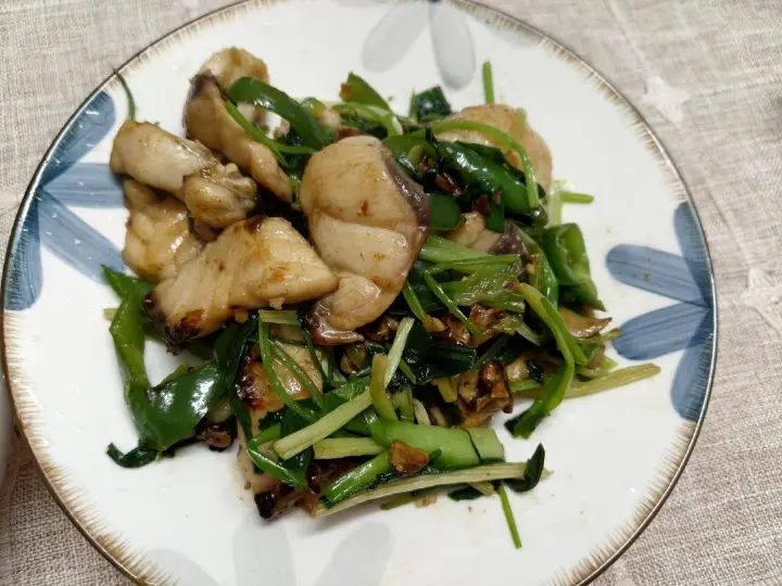 沙姜爆炒脆肉鲩 第 8 步