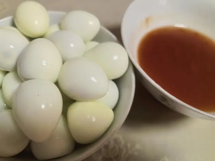 糖醋鹌鹑蛋 第 1 步