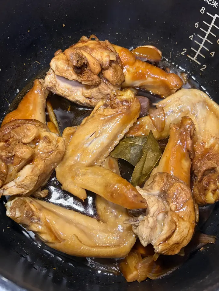 电饭煲酱油鸡翅 第 6 步
