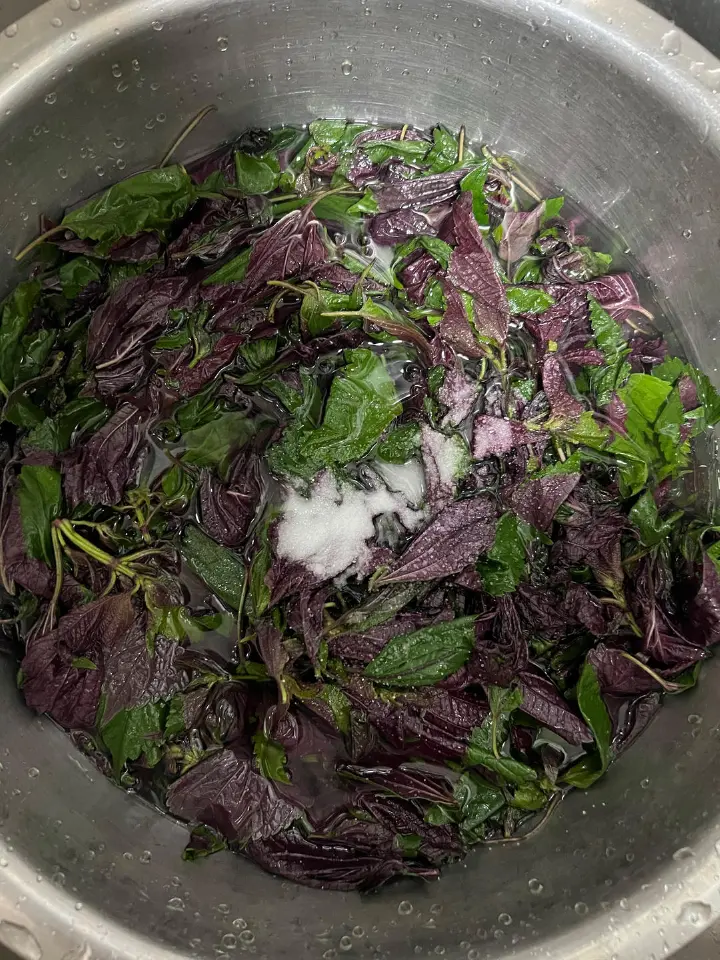 万能紫苏酱 第 3 步