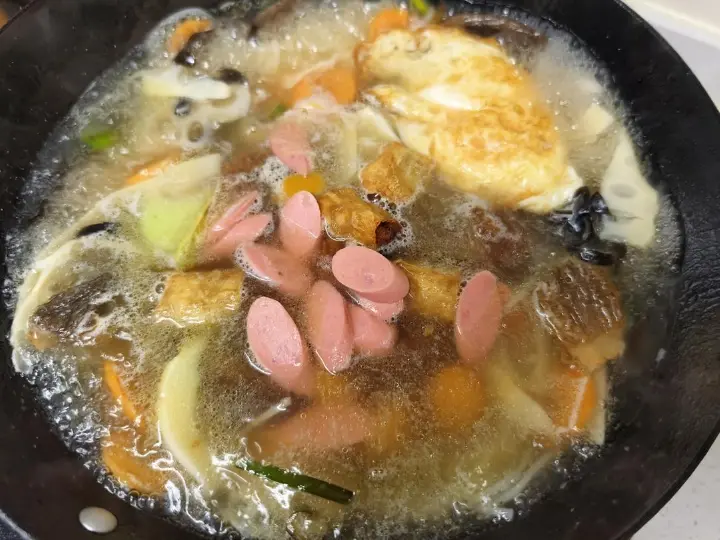 家庭版多料米线 第 9 步