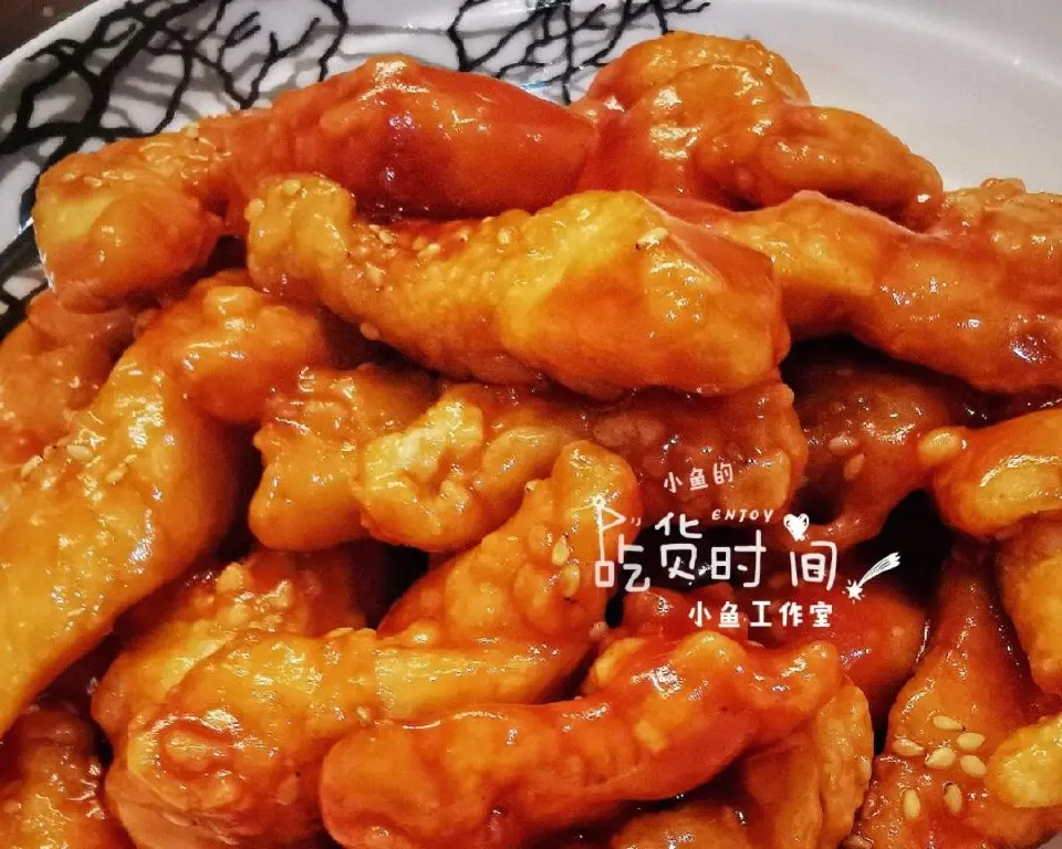 糖醋里脊成品图