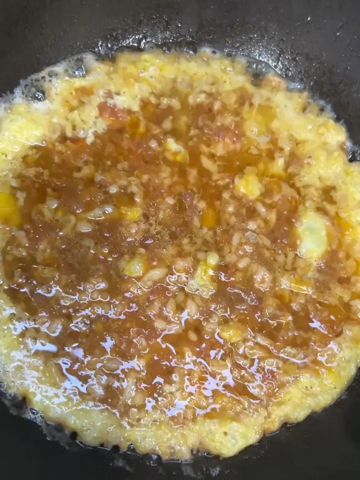 肉沫煎鸡蛋 第 6 步