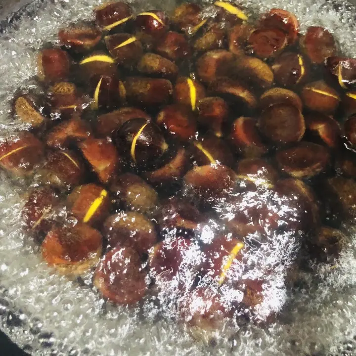 烤箱版糖炒栗子 第 1 步