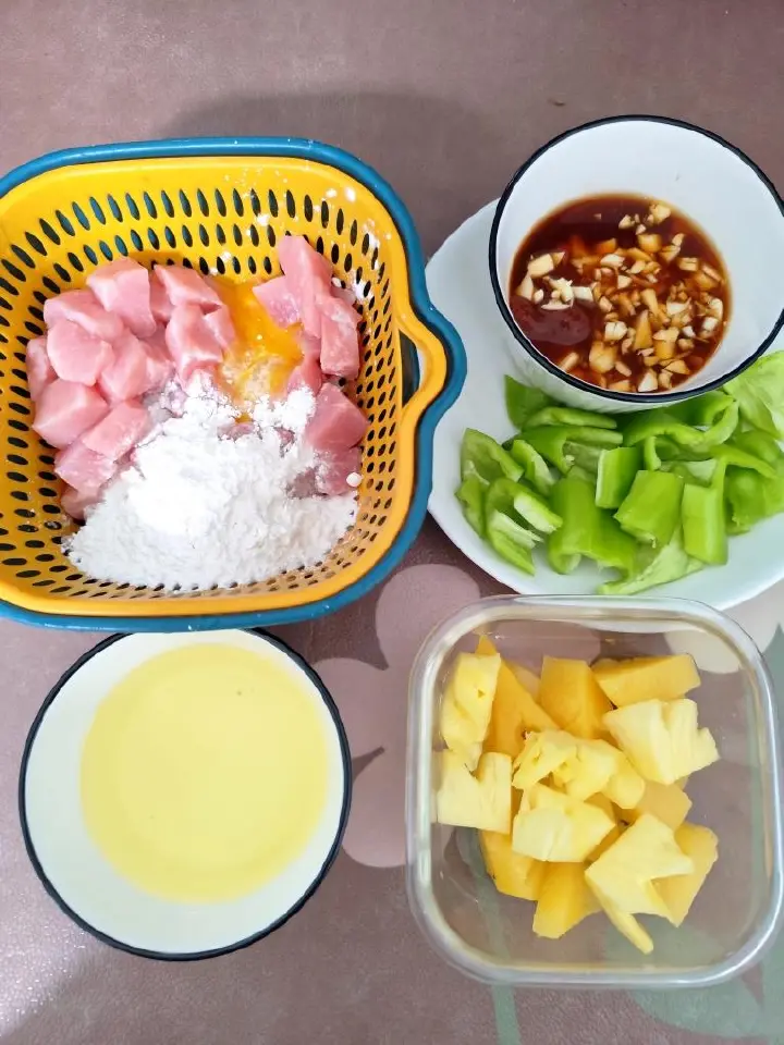 菠萝咕咾肉 第 3 步