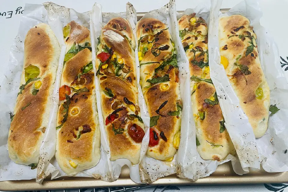 蔬菜肉糜恰巴塔成品图