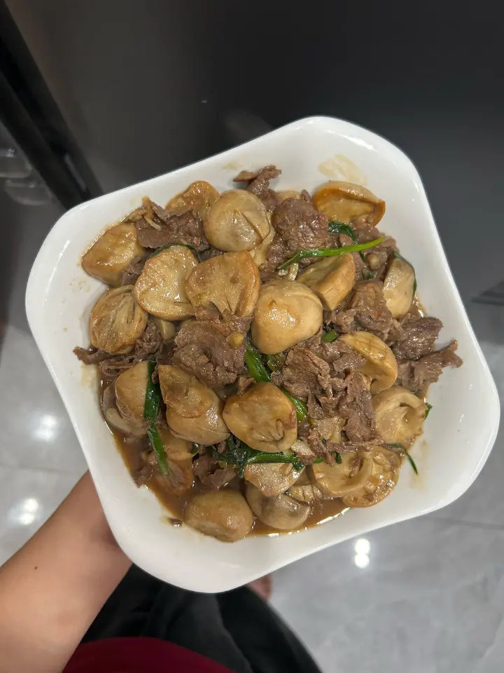 草菇炒牛肉 第 9 步