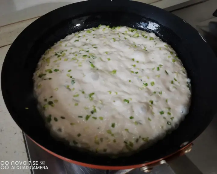 免揉葱花发面饼 第 4 步