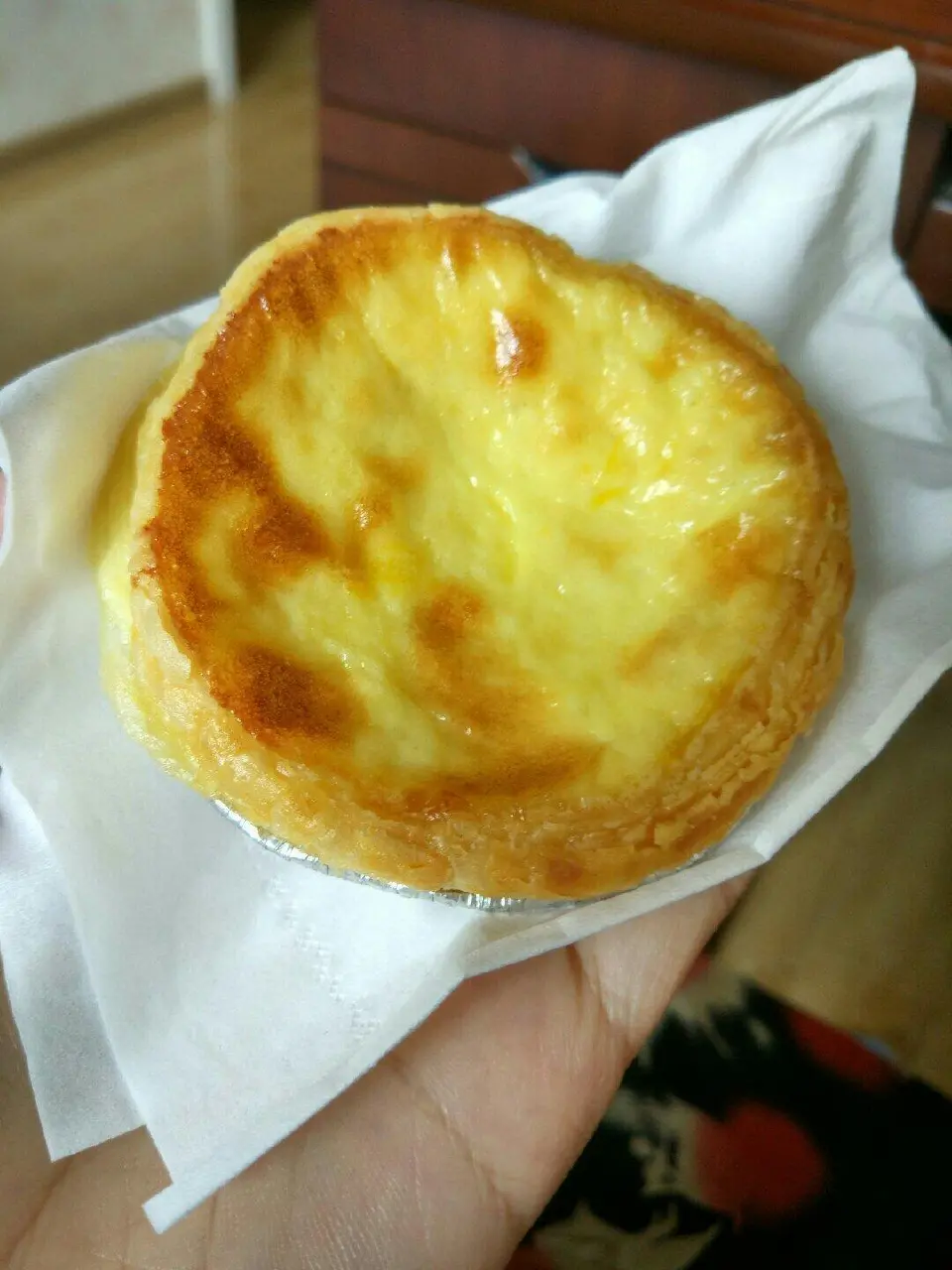 无淡奶油版懒人蛋挞成品图
