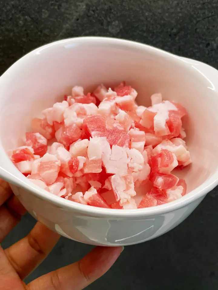 牛肝菌五花肉焖饭 第 3 步