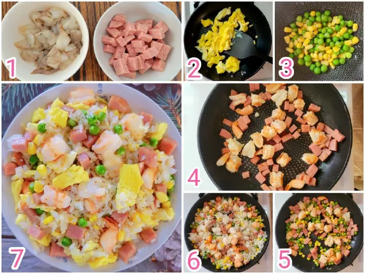 花式蛋炒饭合集 第 6 步
