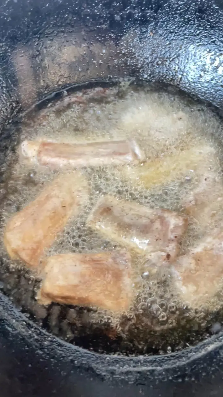 东北老式糖醋排骨 第 4 步