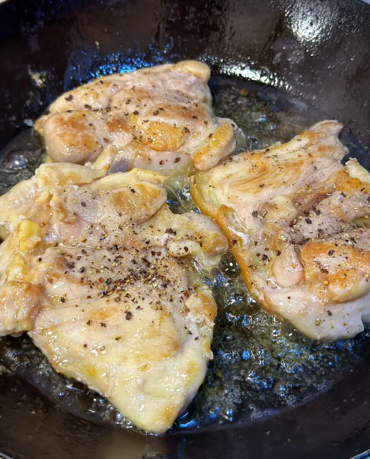 煎盐焗鸡排 第 3 步