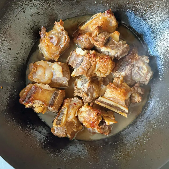 红烧牛排骨 第 4 步