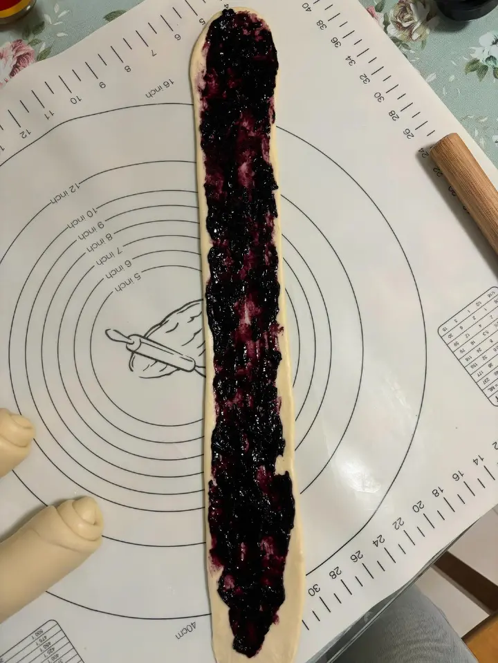 蓝莓果酱吐司 第 5 步