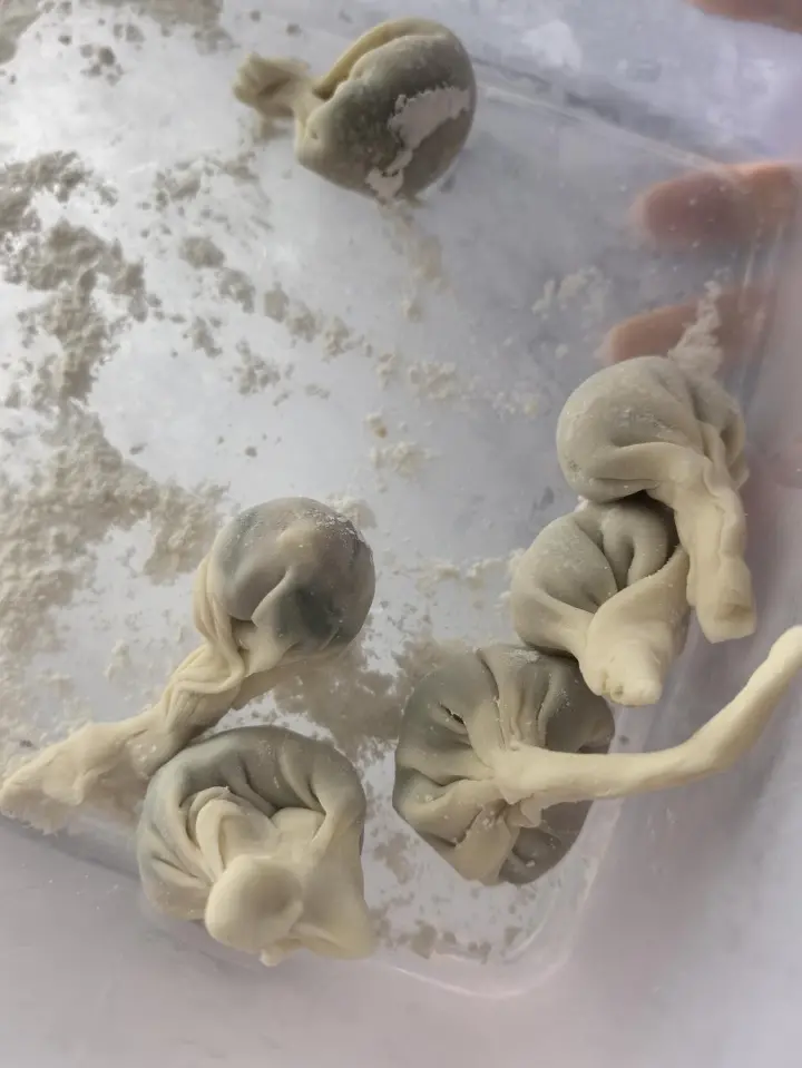 韭菜猪肉饺子 第 4 步