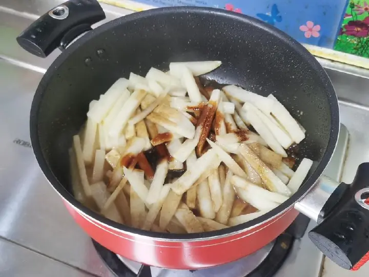 萝卜丝带鱼 第 9 步