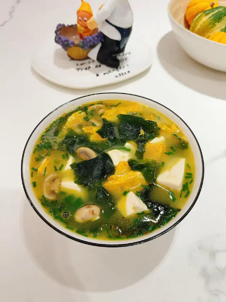 裙带菜豆腐蛋花汤 第 26 步