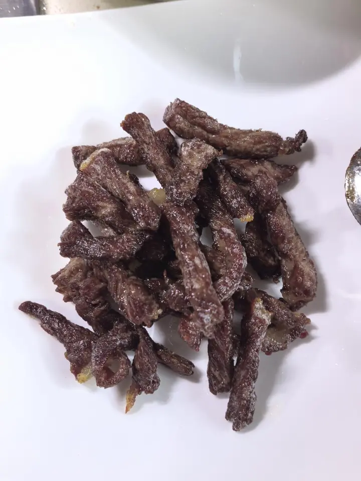 干煸牛肉条 第 8 步