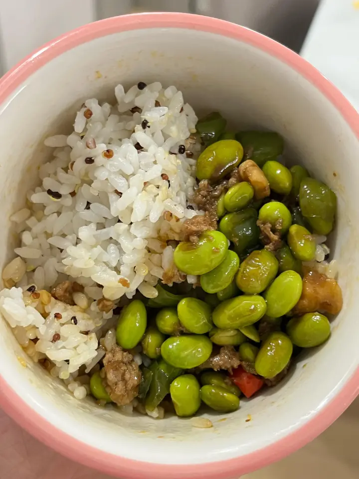 肉末炒毛豆 第 10 步