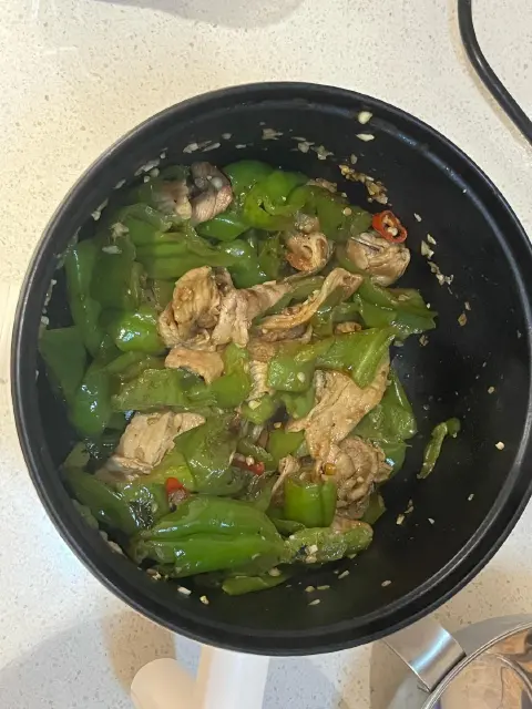 青椒炒肉