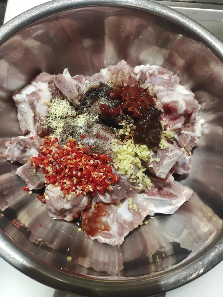 糯米蒸排骨 第 1 步
