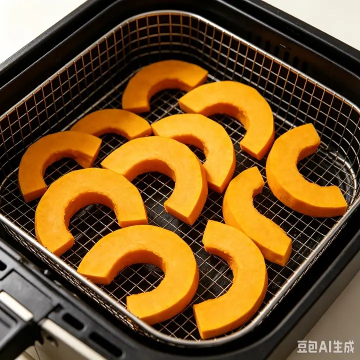 空气炸锅烤南瓜 第 2 步