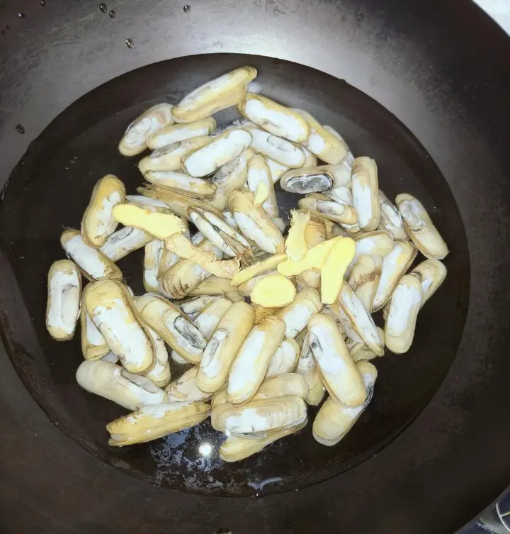 辣炒蛏子 第 3 步