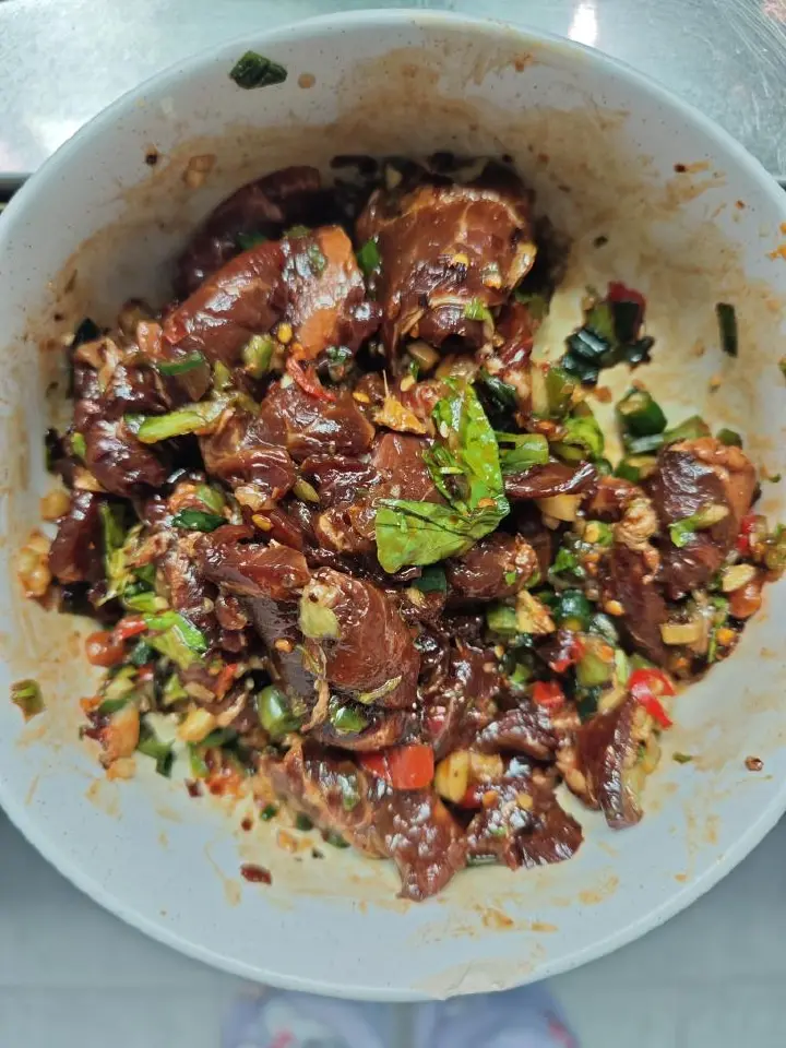 香辣炒牛肉 第 4 步