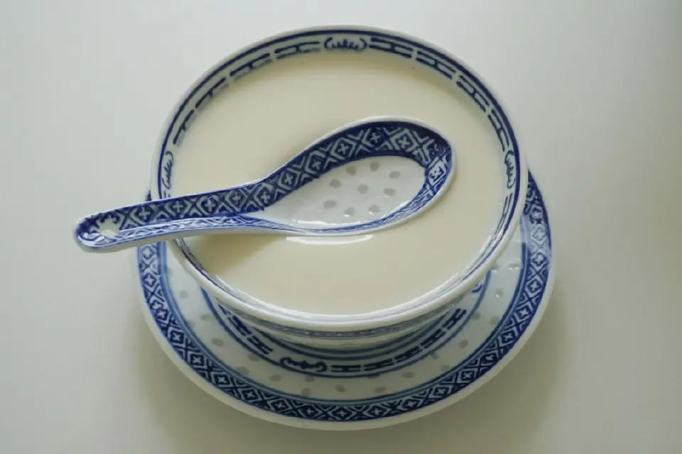 姜撞奶成品图