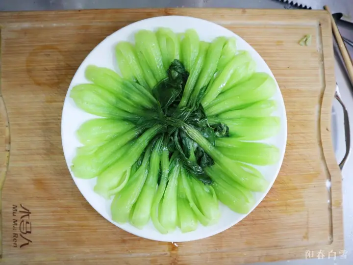蚝油香菇青菜 第 9 步