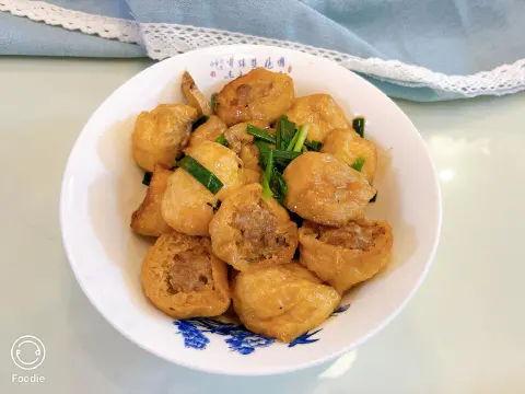 豆腐泡酿肉