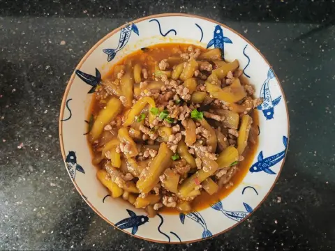 鱼香肉末茄子