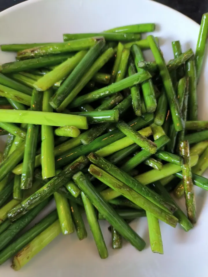 蒜薹炒肉 第 9 步