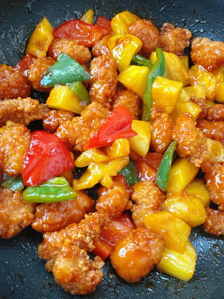 鸡米花版菠萝咕咾肉 第 9 步