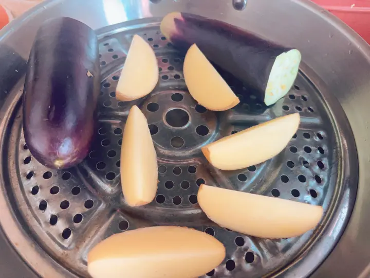 东北拌茄米 第 2 步