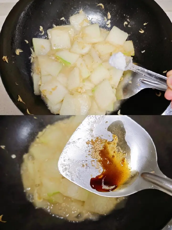 虾皮炒冬瓜 第 4 步