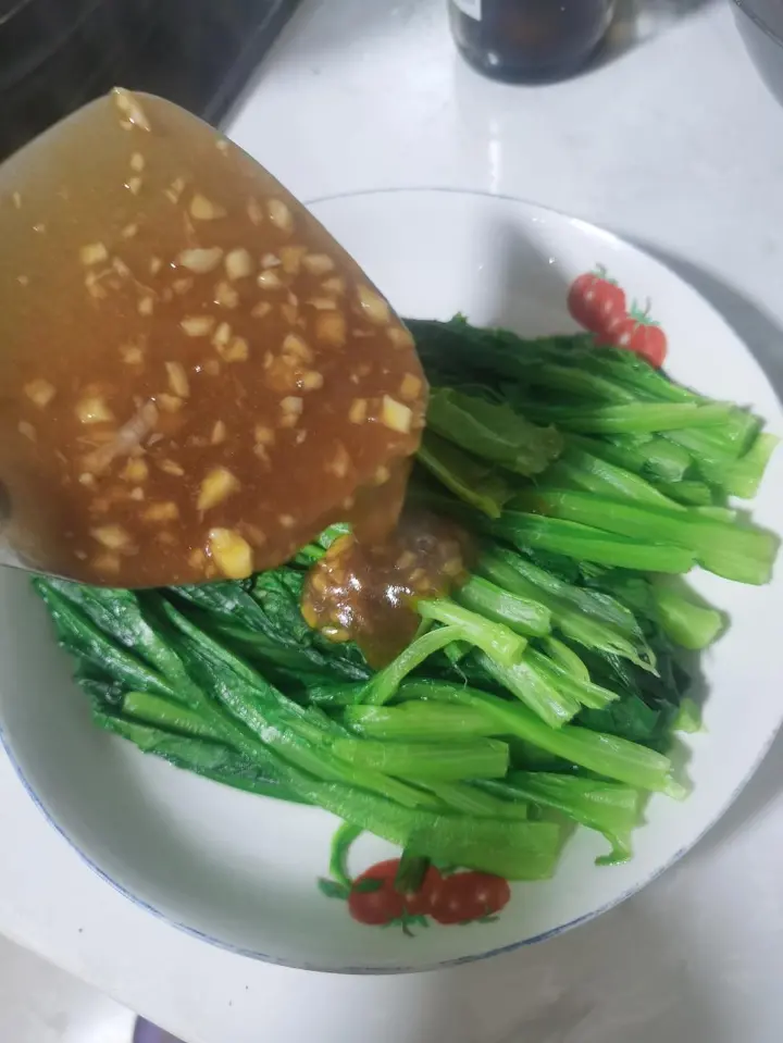 蚝油油麦菜 第 6 步