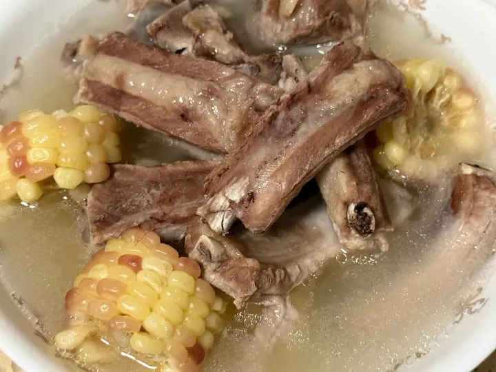 排骨油豆角乱炖 第 1 步