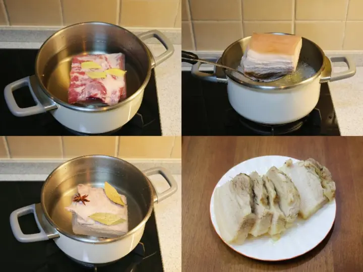 香芋烧肉 第 3 步