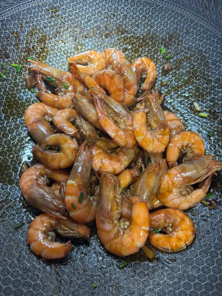 油焖大虾 第 7 步