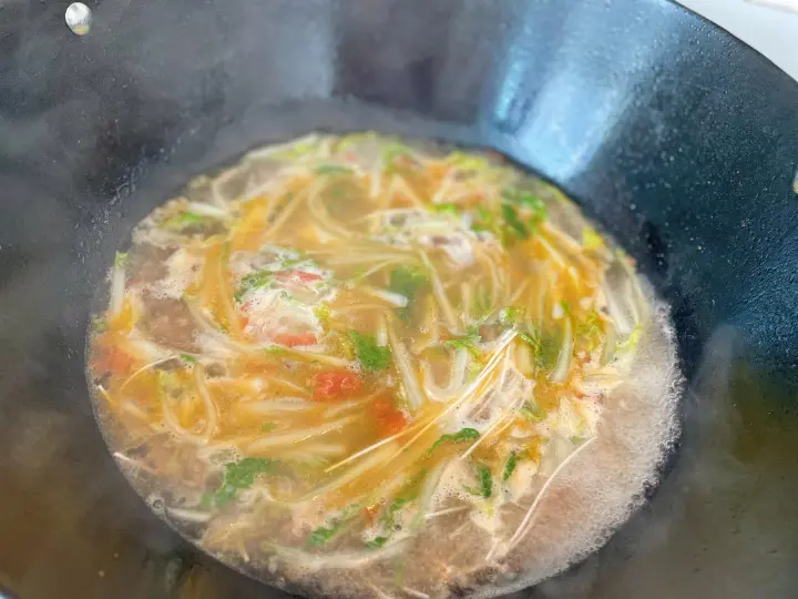 家常炝锅面 第 7 步