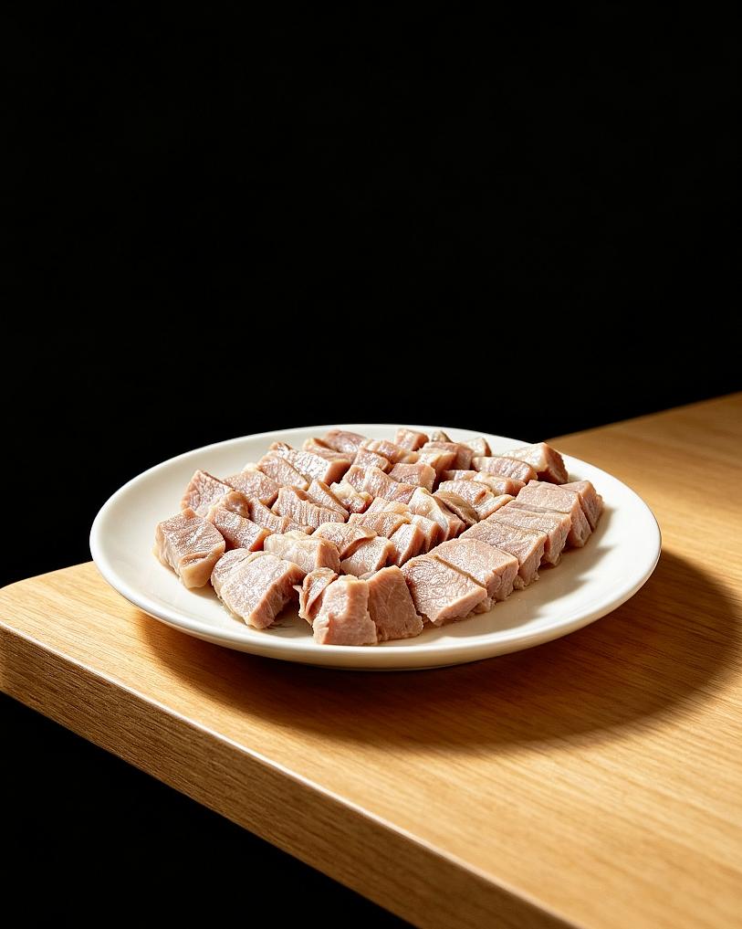 盐水梅花肉成品图