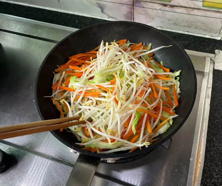 藜麦煎饼卷 第 2 步