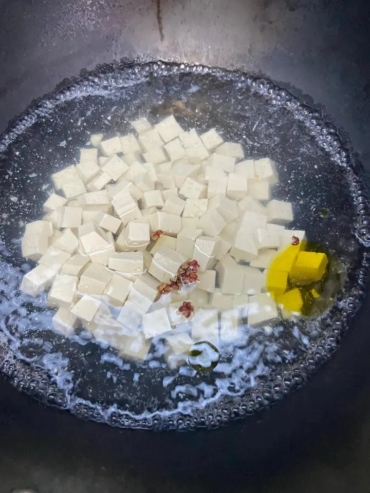 家常麻辣豆腐 第 3 步