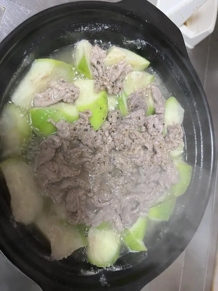 丝瓜蒸牛肉 第 16 步