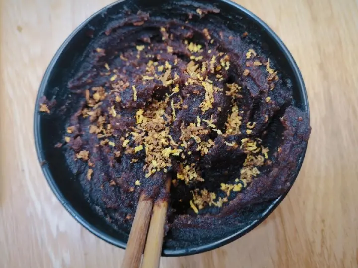 免揉薄皮糯米红豆饼 第 3 步
