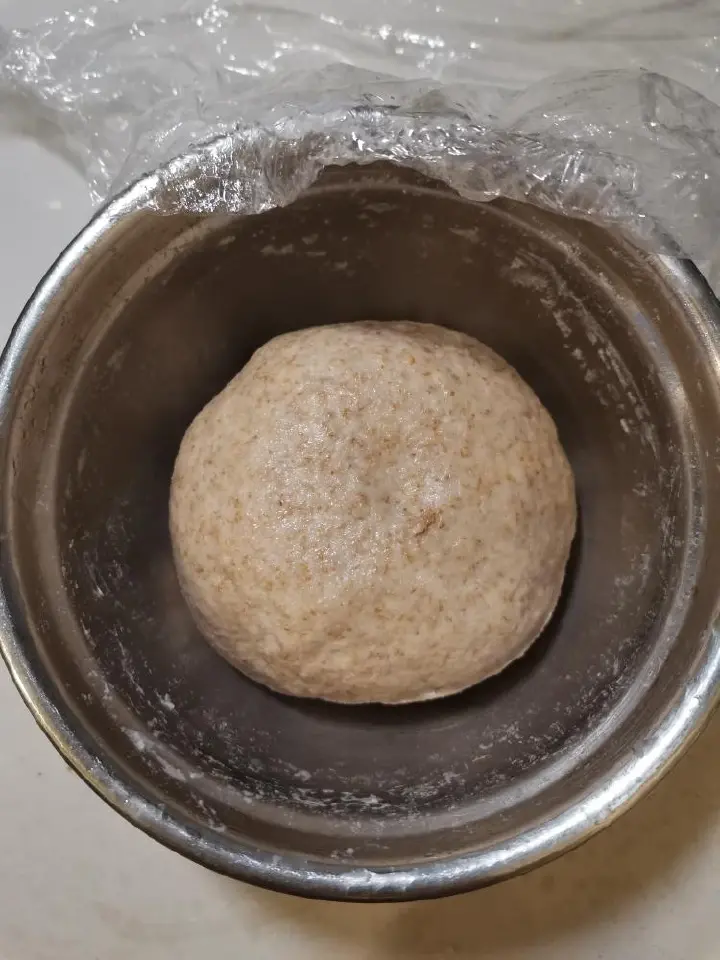 免揉全麦面包 第 2 步