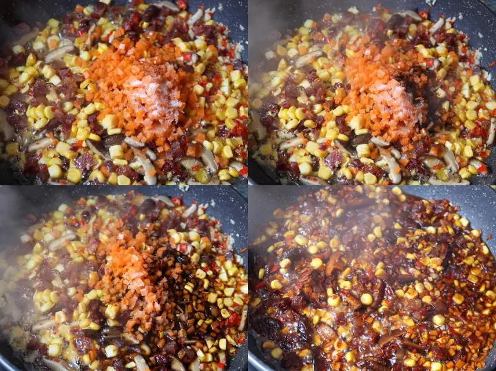 电饭煲腊肠焖饭 第 5 步