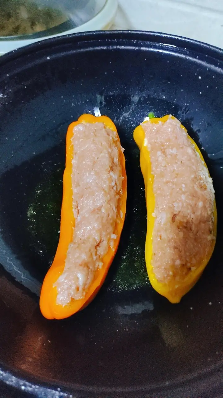 彩椒酿肉 第 7 步